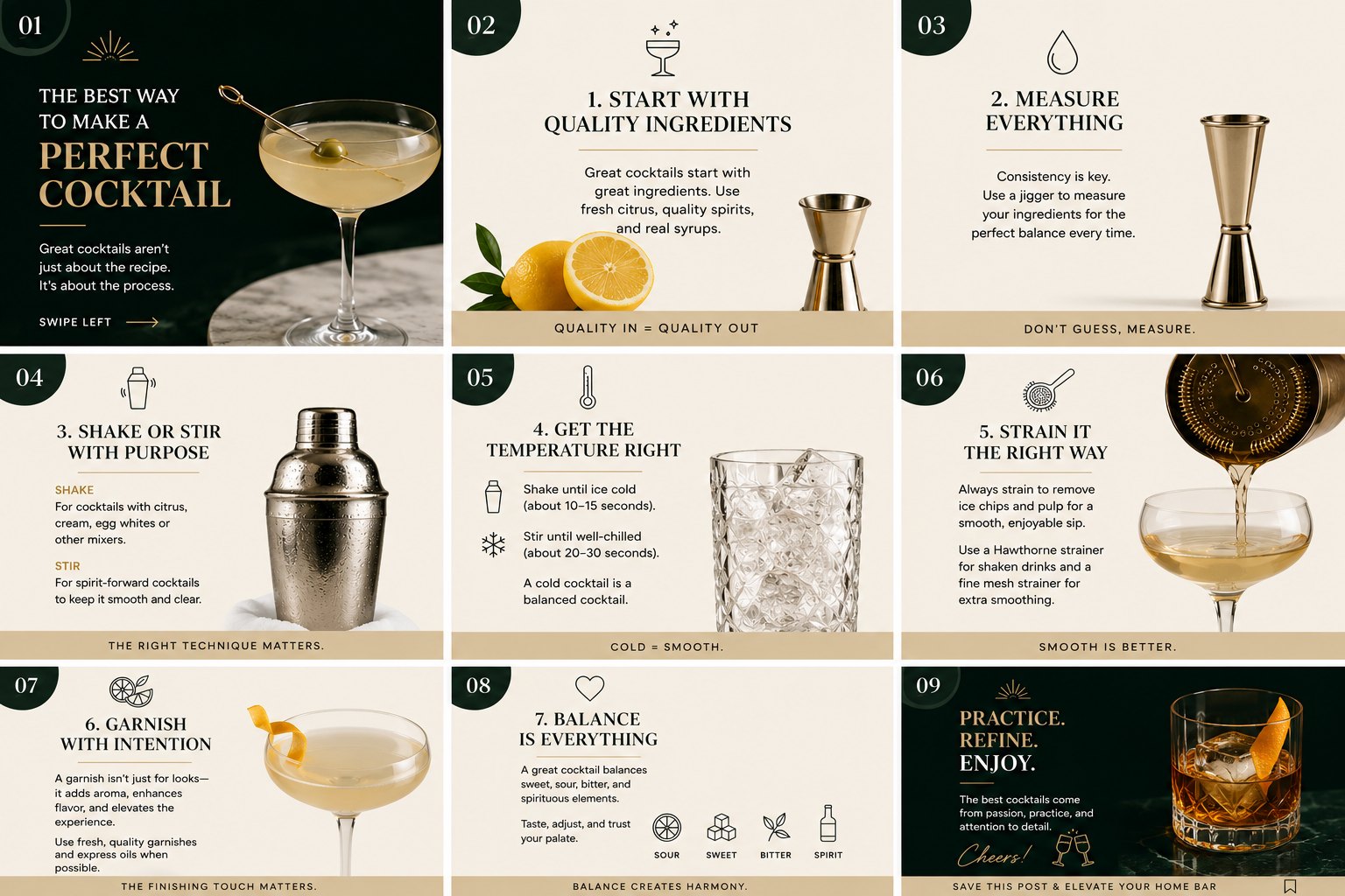 Superfly carousel — The Best Way to Make a Perfect Cocktail