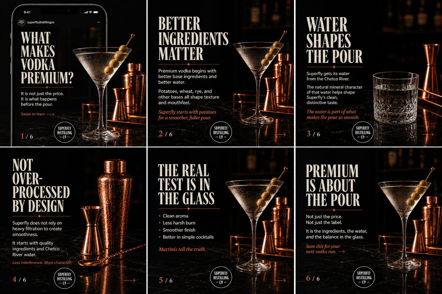 Superfly carousel — What Makes Vodka Premium?